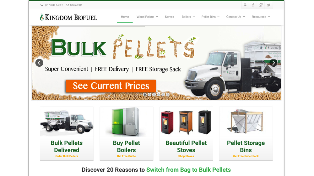 Website for my Company Website Building Company in Lancaster PA