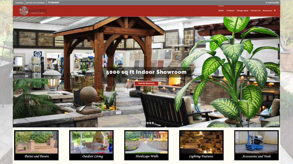 website-for-landscaping-hardscaping-company Landscaping Website in PA
